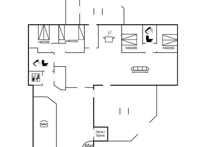 Σπίτι διακοπών Panu - 600m From The Sea By Interhome Løkken